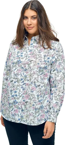 Vista 6 de ellos Camisa de botones para mujer, talla grande