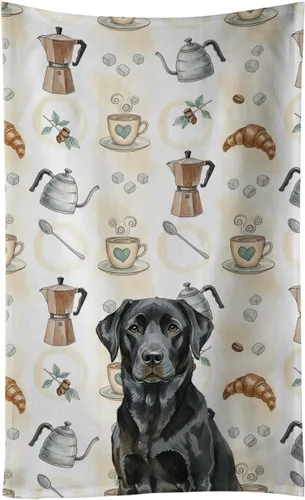 Vista 252 de Caroline's Treasures Afghan Hound - Toalla de cocina para barra de café, terciopelo frontal y lazo de algodón, lavable a máquina Sabueso afgano