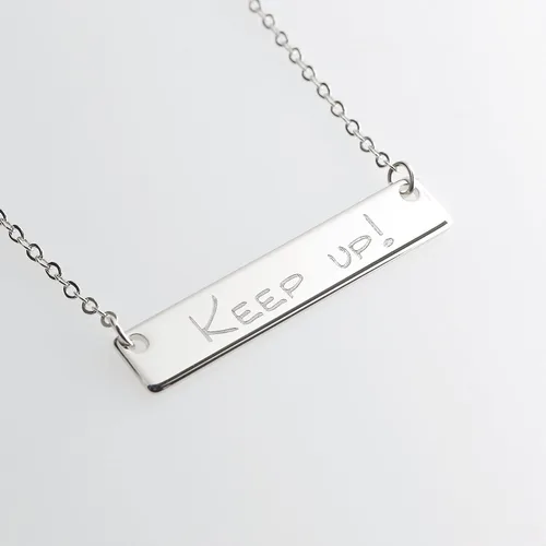 Vista 9 de Collar personalizable con tu nombre, joyería personalizada, chapado en oro rosa de 16 quilates, accesorios grabados para bodas, cumpleaños