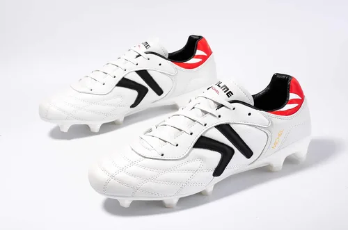 Vista 2 de KELME FG - Zapatos de fútbol de piel de becerro para hombre - Botas de fútbol para exterioresinteriores, unisex, tallas para adultos