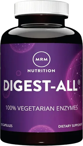 Vista 8 de MRM Nutrition Digest-All Digestive Enzimes - Sin gluten, 15 porciones