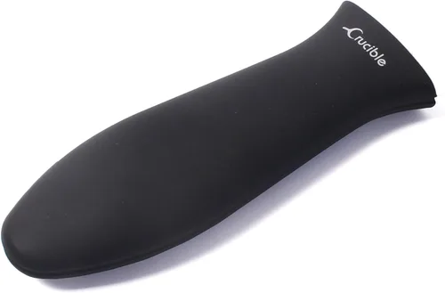 Vista 30 de Crucible Cookware Soportes de silicona para mango caliente (negro, paquete de 2 grandes)