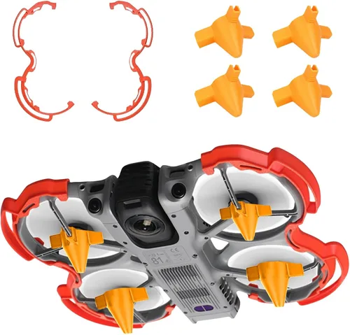 Vista 8 de Juego de protección anticolisión 2 en 1 para DJI AVATA 360, protector de hélice y tren de aterrizaje, accesorios para drones para DJI Avata 360