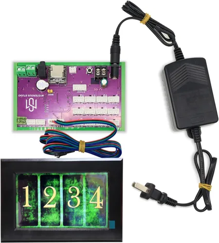 Vista 10 de Escape Room Prop 4.3 pulgadas 7 pulgadas pantalla táctil con controlador programable y altavoz para juego de sala de salida