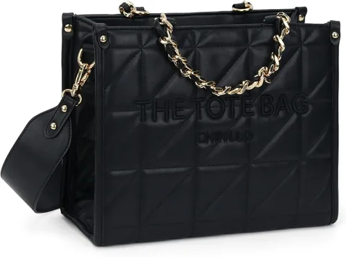 Vista 9 de Bolso de mano para mujer, bolsa satchel con asa superior y correa para el hombro