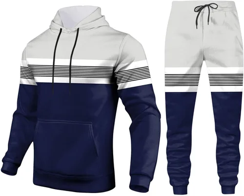 Vista 2 de gIMLy Conjunto Deportivo para hombre, conjunto de 2 piezas para hombre, conjunto de trajes de playa para hombre, conjunto deportivo para hombre