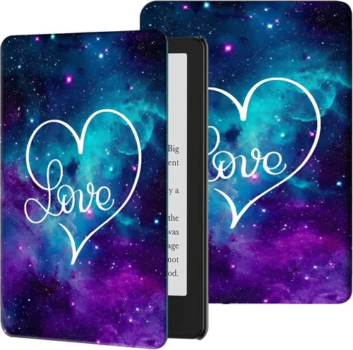 Vista 13 de Rossy Funda para Kindle de 10ª generación 2019, delgada, de piel sintética, ajustable, con encendido y apagado automático para Kindle de 10ª
