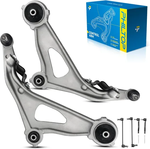 Vista 133 de PHILTOP 6 piezas de brazo de control delantero inferior con barra estabilizadora de rótula para Nissan Rogue 2014-2020 Rogue Sport 2017-2022 Qashqai