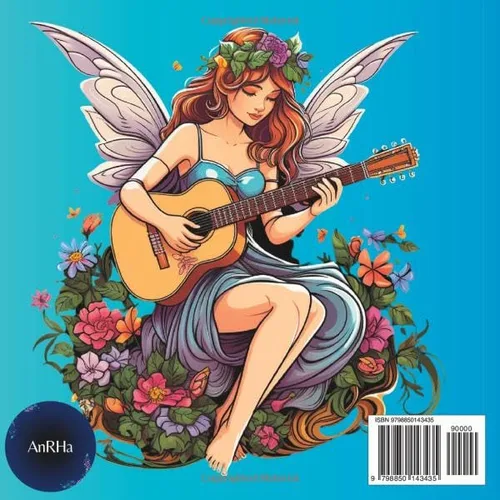 Vista 2 de Fairy Princess Adult Coloring Book