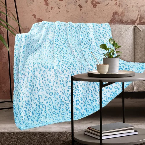 Vista 13 de ZHIKU Manta Cálida de Forro Polar Suave Mantas Manta de Tiro Ligera 40"x50