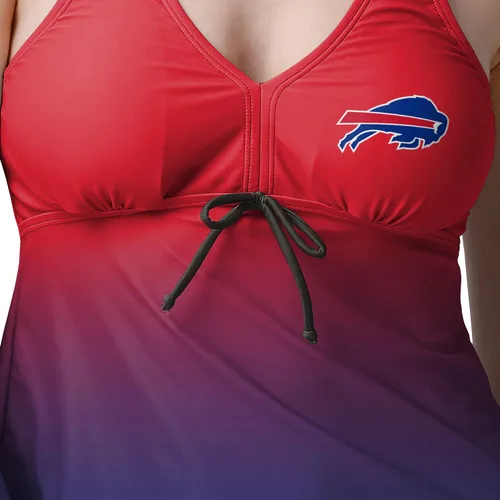 Vista 212 de FOCO Women's NFL Team Logo Ladies Bathing Swim Wear Suit