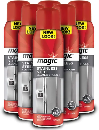 Vista 10 de Homax Grupo 1860 17 onzas. Acero inoxidable mágico aerosol spray., 3062