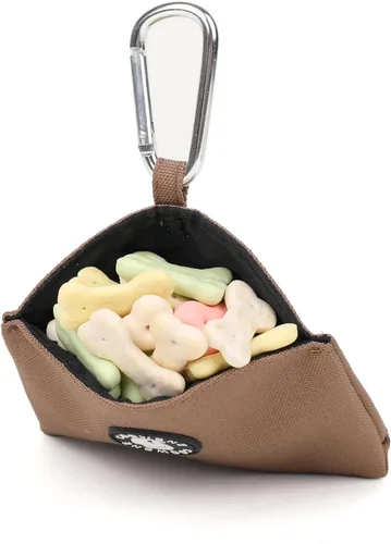 Vista 9 de Bolsa de golosinas para perros con cierre magnético, bolsa de entrenamiento para perros pequeños, tamaño de bolsillo, bolsa de golosinas para perros