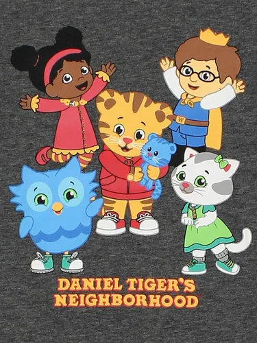Vista 7 de Daniel Tigers Neighborhood Toddler Boys Short Sleeve Tee