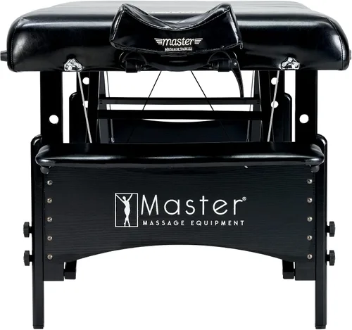 Vista 6 de Mesa de masaje portátil Galaxy Therma Top Master de 30" Pacakge Beauty Bed Built Black