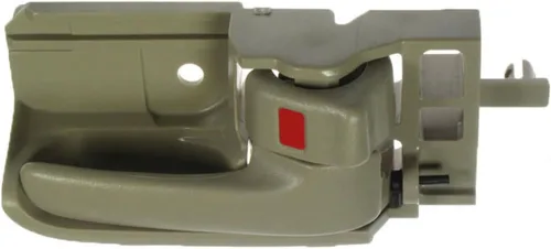 Vista 132 de TRQ Manija Interior de Puerta del Lado del Pasajero Negra Compatible con Ford Bronco 1987-1996 F-150 1987-1997 F-250 1997 F-250 HD F-350