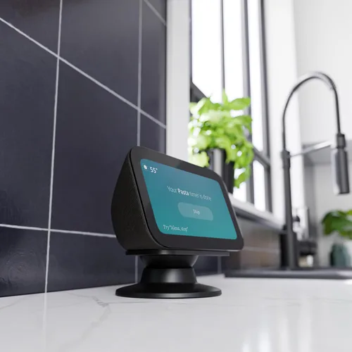 Vista 4 de Made for Amazon Tilt + Swivel Stand for Echo Show 5 (3rd Generation), 2023 Release