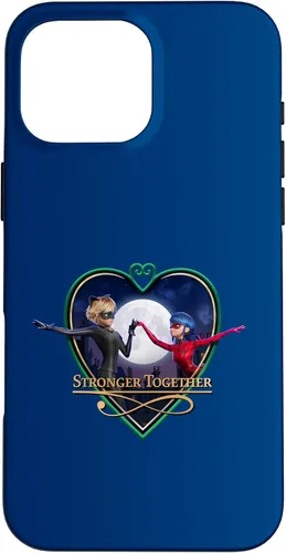 Vista 19 de Miraculous Ladybug and Cat Noir The Movie Heart Together Case for iPhone 17
