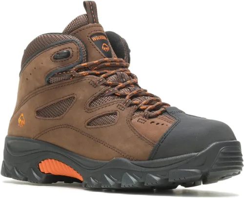 Vista 2 de Wolverine Hudson Steel Toe Mid Sr Hiler Botas de moda para hombre