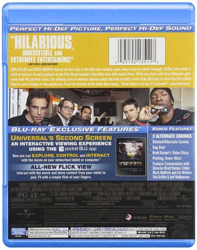 Vista 2 de Tower Heist Blu-ray