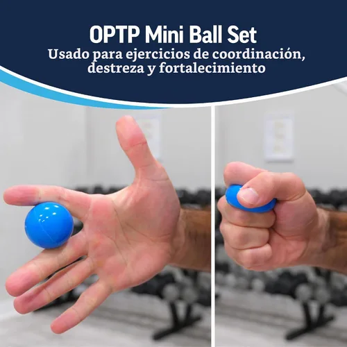 Vista 5 de OPTP Minibolas – Juego de 2 bolas de vinilo rellenas de aire