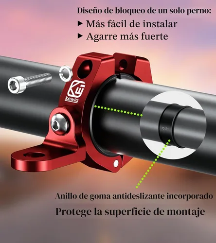 Vista 6 de BRCOVAN Soporte de luz de látigo UTV, soporte de bandera de látigo de aleación de aluminio macizo, soporte de montaje de barra de luz LED