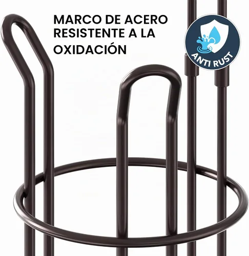 Vista 5 de Soporte para papel higiénico Bronce