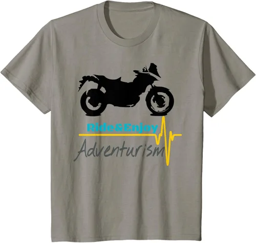Vista 33 de Camiseta Moto Shirt V-Strom, gris, S Gris Oscuro