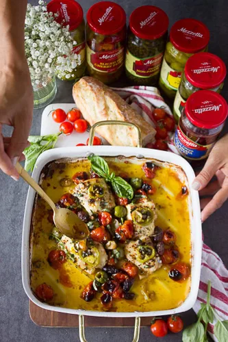 Vista 6 de Mezzetta Pimientos picantes de cereza en rodajas, sin gluten, keto, kosher, tarro de 16 onzas líquidas (paquete de 6)