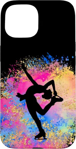 Vista 6 de Rainbow Ice Skating Dancer Figure Skate Skate Colorful Cute Case for iPhone 17