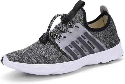Vista 2 de Whatseaso Zapatos acuáticos para mujeres y hombres, ligeros, de secado rápido, para playa, adultos, zapatos deportivos para natación, surf, piscina