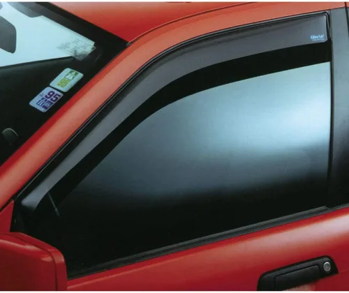 Vista 4 de ClimAir Viseras de ventana oscuras compatibles con Dacia Sandero/Stepway/Logan MCV 5 puertas 2013-2021