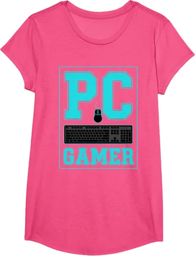 Vista 66 de PC Gamer Gaming Teclado Ratón Esports Computer Fan Camiseta