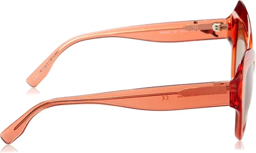 Vista 3 de Karl Lagerfeld KL6076S - Lentes de sol rectangulares para mujer color naranja talla única Naranja