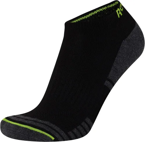 Vista 5 de Reebok Calcetines de cojín básicos transpirables de corte bajo para hombre paquete de 6