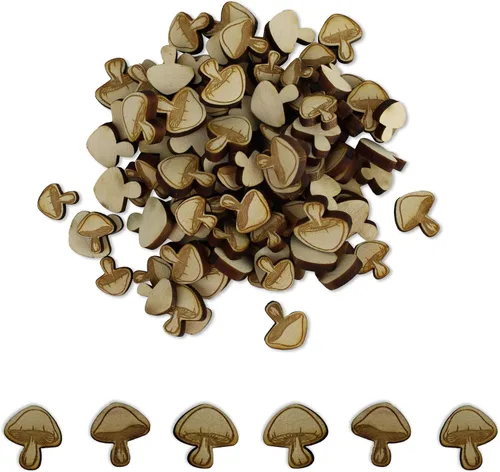 Vista 11 de Confeti – Madera grabada – Decoración rústica de madera para boda, decoración de mesa de fiesta (comer, beber y casarse)