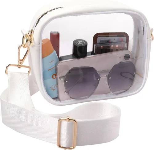 Vista 11 de yuanming Bolsa transparente aprobada para estadios, bolsa cruzada transparente, bolsas transparentes para estadios para mujeres
