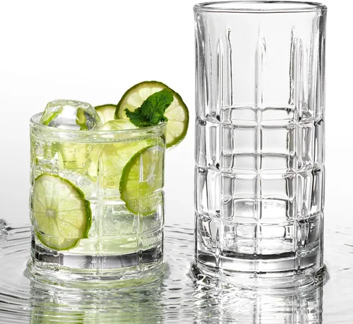 Vista 2 de Anchor Hocking Manchester Rocks - Vasos de whisky Old Fashioned, 10.5 oz (juego de 12)