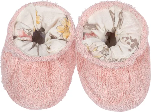 Vista 2 de JUST BORN Conjunto de bata de baño y botines unisex para bebé recién nacido