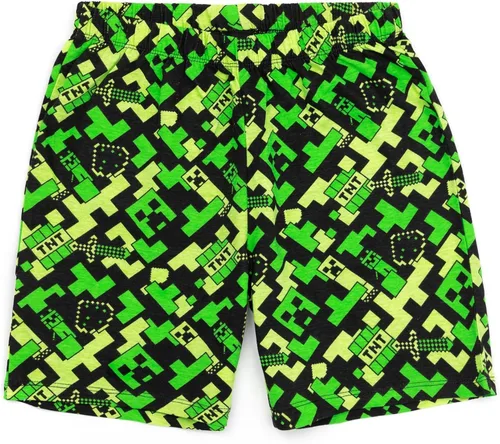 Vista 5 de Minecraft Pijama para niños con 4 opciones de diseño para niños, Multi