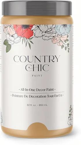 Vista 46 de Country Chic - Pintura a la tiza todo en uno para muebles y armarios, ecológica, acabado mate, con primer y sellador, para madera y metal, Alchemist