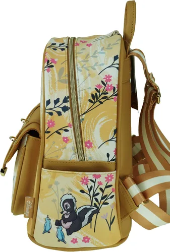 Vista 5 de KBNL Bambi A21802 - Mini mochila de piel vegana de 11 pulgadas, multicolor, Multicolorido, Mochilas Daypack