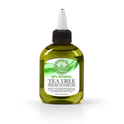 Vista 17 de Ethereal Nature Mezcla de aceite para el cabello 99% natural de coco 7.10 fl oz, transparente