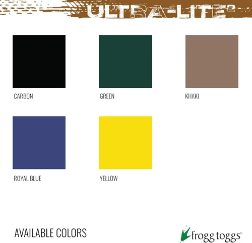 Vista 8 de FROGG TOGGS Traje de lluvia impermeable transpirable Ultra-Lite2 de 2 capas para hombre