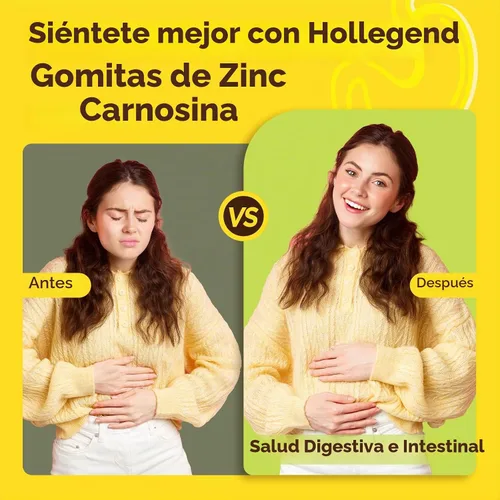 Vista 6 de Zinc Carnosina Suplemento Sin Azúcar, Zinc-Carnosina Orgánica