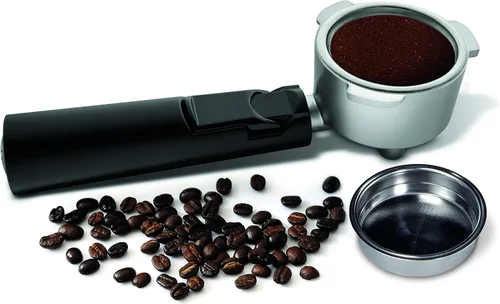 Vista 3 de Cafetera Mr. Coffee Cafe Barista para espreso, Blanco
