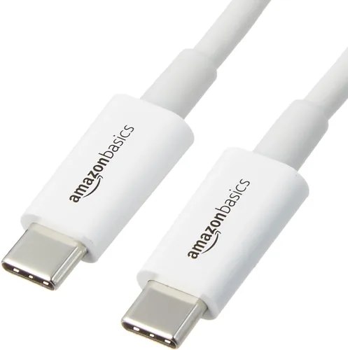 Vista 13 de Amazon Basics - Cable de carga rápida USB-C a USB-C 2.0, velocidad de 480Mbps, certificado USB-IF, para Apple iPhone 16/15, iPad, Samsung Galaxy