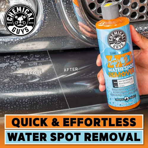 Vista 7 de Chemical Guys, Gel removedor de manchas de agua resistente para vidrio y pintura, 16 onzas