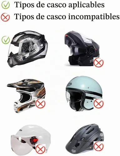 Vista 2 de Lindas fundas para casco de motocicleta con orejas de gato/conejo, cubierta de decoración de casco de cara completa divertida de felpa, gorro