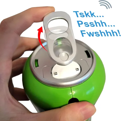 Vista 4 de MUKIKIM Drench Soda Game - Juego de azar interactivo para la familia y la fiesta. ¡Tira los dados, agita la lata y tira de la pestaña! ¡La última